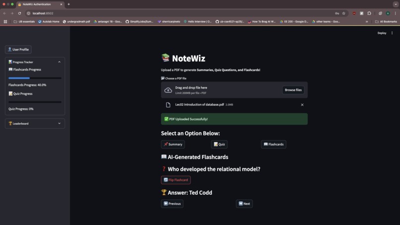 NoteWiz – screenshot 1