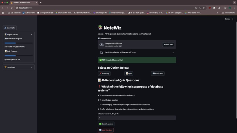 NoteWiz – screenshot 2