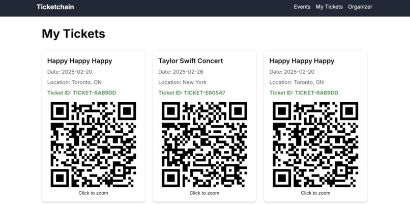 Ticketchain – screenshot 5