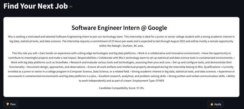 JobSwipe – screenshot 1