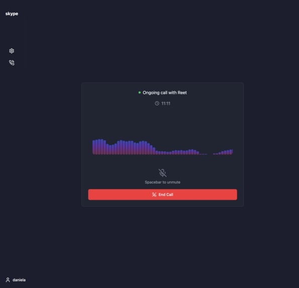 skype – screenshot 1