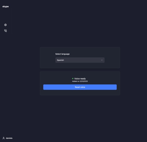skype – screenshot 2
