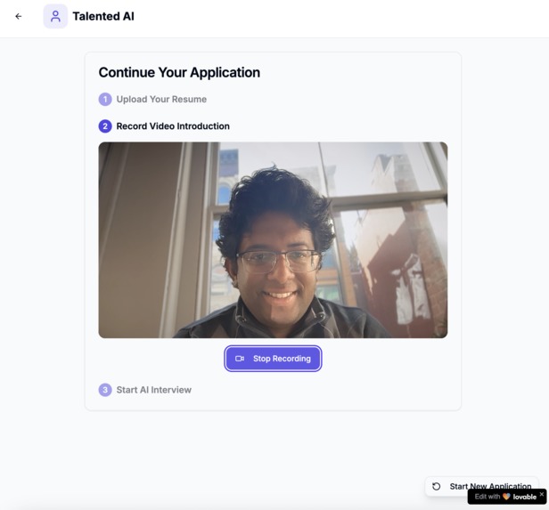 Talented AI – screenshot 2