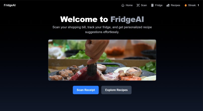 FridgeAI – screenshot 1