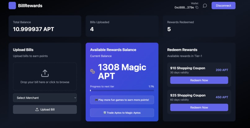 BillRewards – screenshot 1