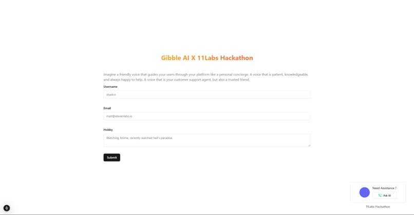 Gibble AI – screenshot 1