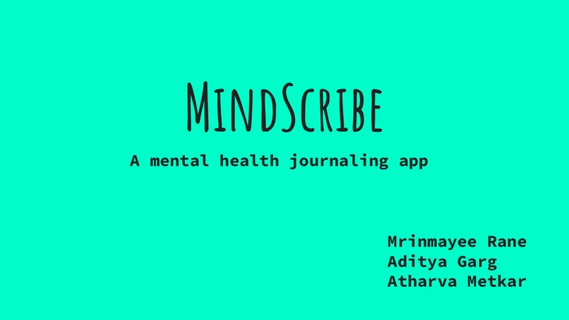 Mental Health Journal – screenshot 1