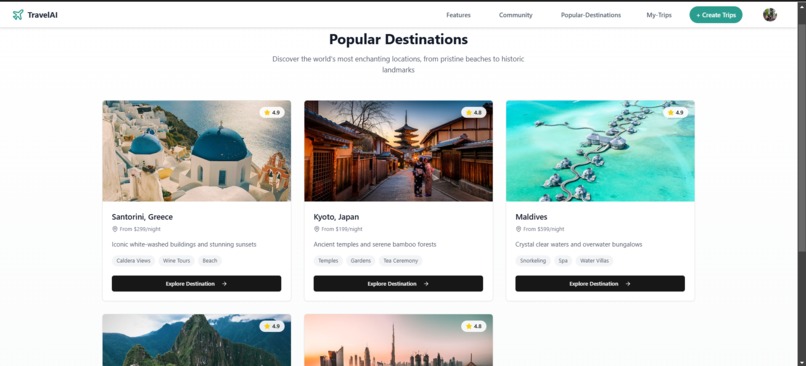 TravelAI – screenshot 1