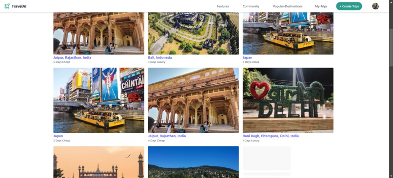 TravelAI – screenshot 4