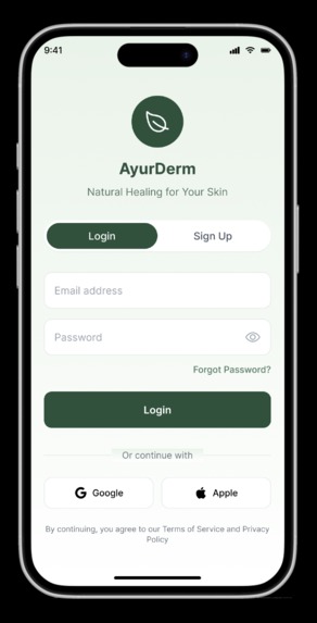 AyurDerm – screenshot 1