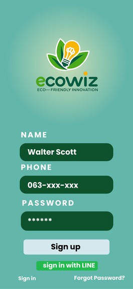 EcoWiz – screenshot 1