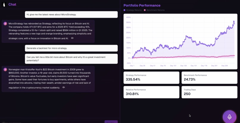 Portfolio Wizard – screenshot 1