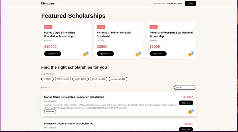 iScholars – screenshot 5