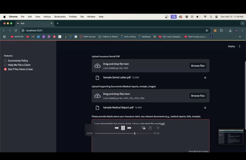 InsureRight – screenshot 2