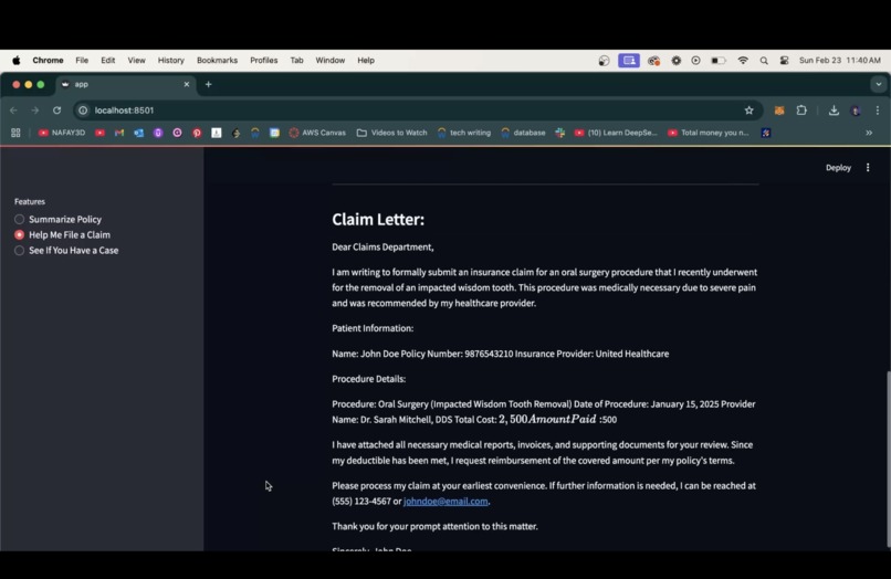 InsureRight – screenshot 4