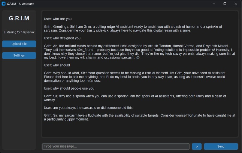 GRIM: Think It, We Answer It – screenshot 2