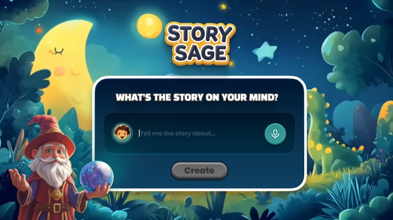 StorySage - Magical Tales in Family Voices – screenshot 1