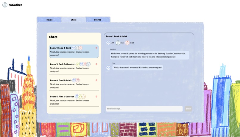 toGather – screenshot 3