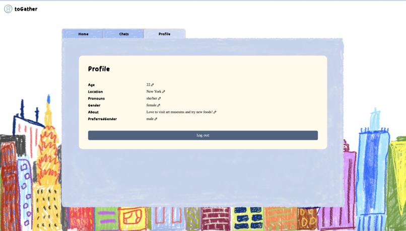 toGather – screenshot 4