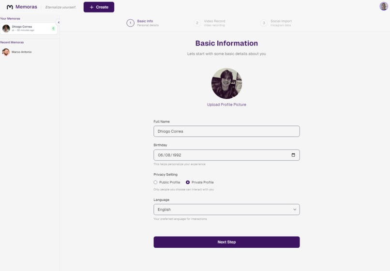 Memoras - Eternalize Yourself – screenshot 3