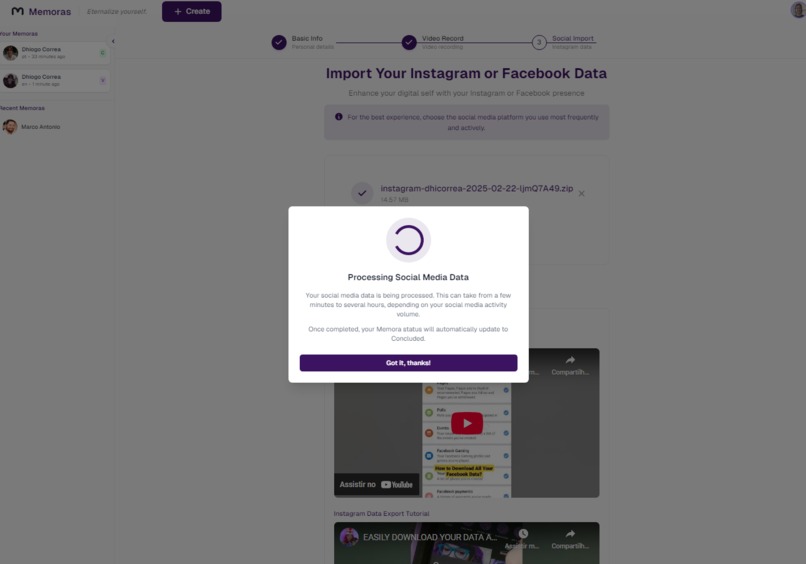 Memoras - Eternalize Yourself – screenshot 6