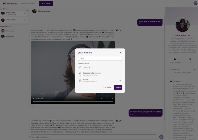 Memoras - Eternalize Yourself – screenshot 9
