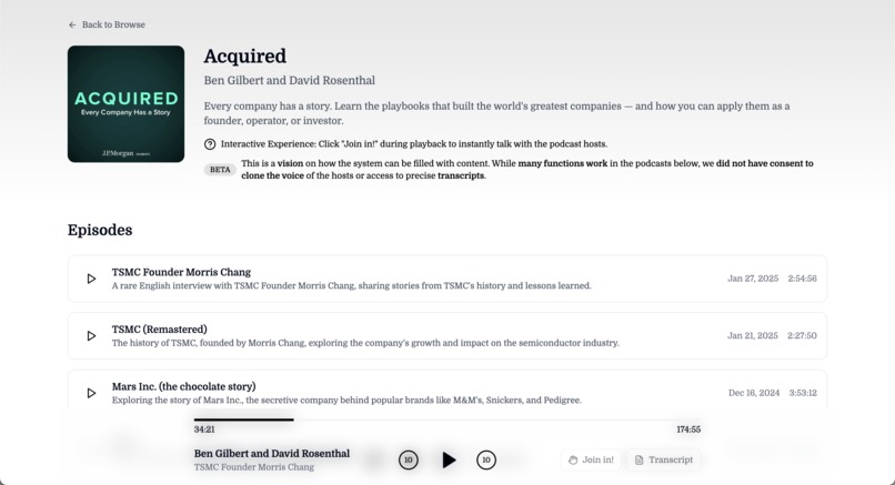 IntPod – screenshot 2