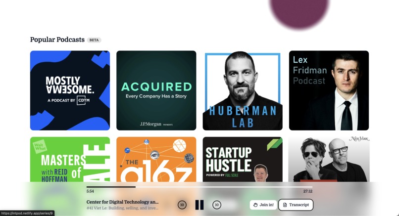 IntPod – screenshot 4