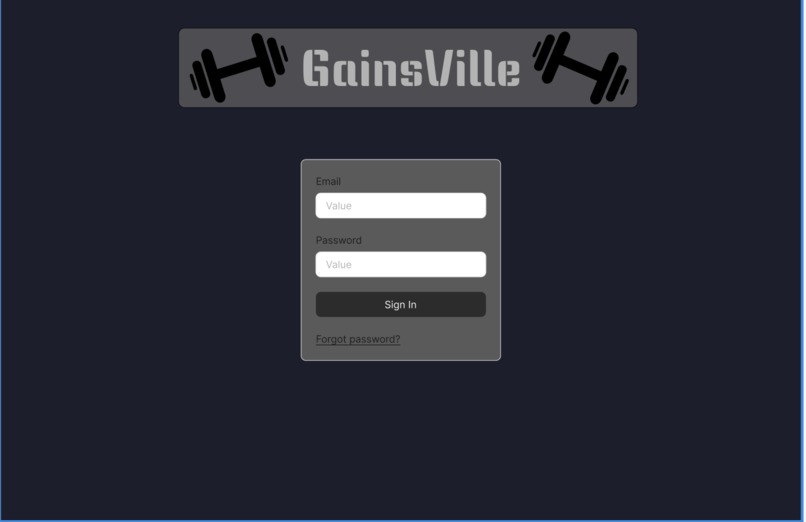 GainsVille – screenshot 1