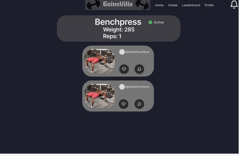 GainsVille – screenshot 3