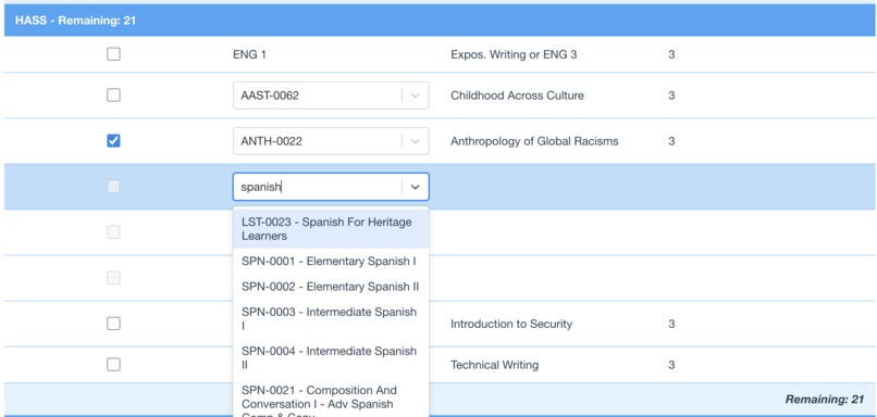 Jumbo Degree Audit – screenshot 2