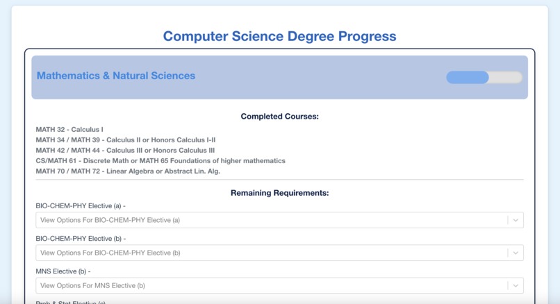 Jumbo Degree Audit – screenshot 3