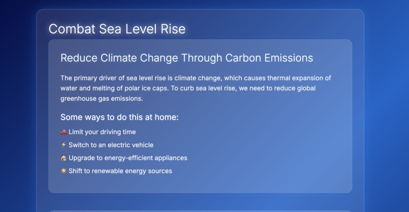 Sea Level Predictor – screenshot 3