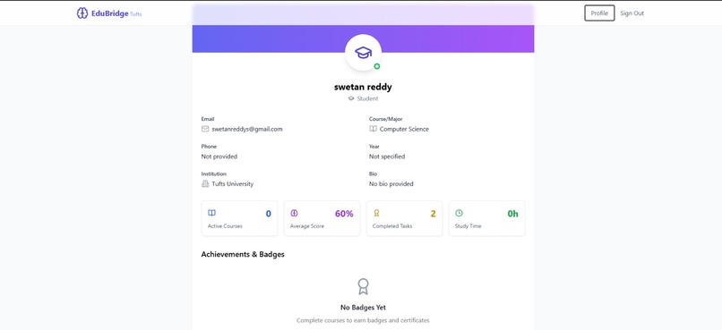 EDUBRIDGE – screenshot 4