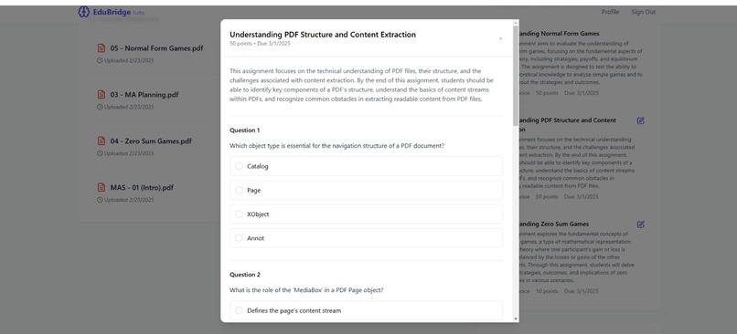 EDUBRIDGE – screenshot 6
