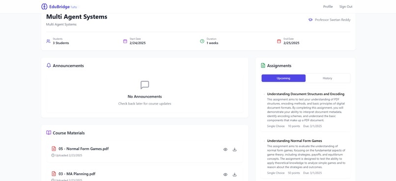 EDUBRIDGE – screenshot 3