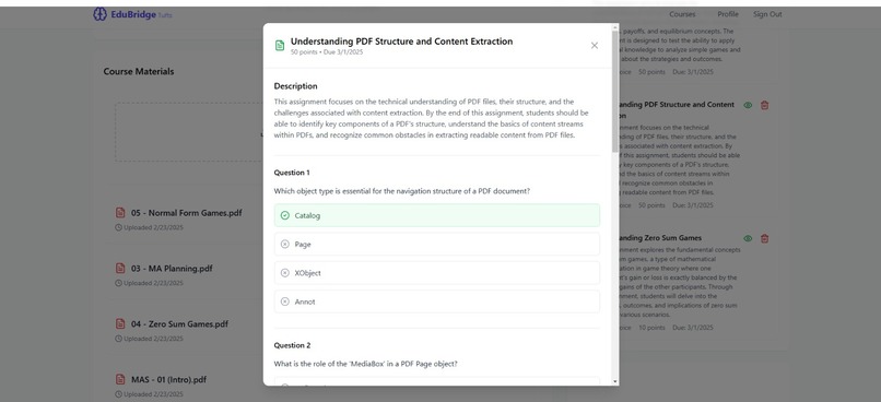 EDUBRIDGE – screenshot 13