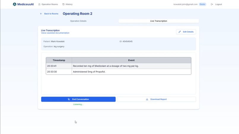 MediceusAI – screenshot 1