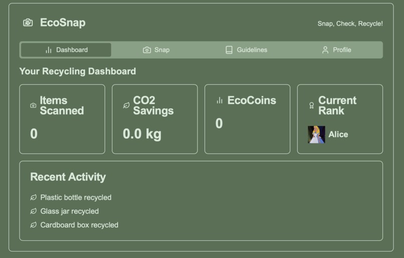 EcoSnap – screenshot 1