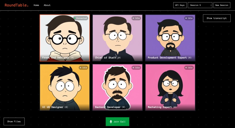 RoundTable – screenshot 2