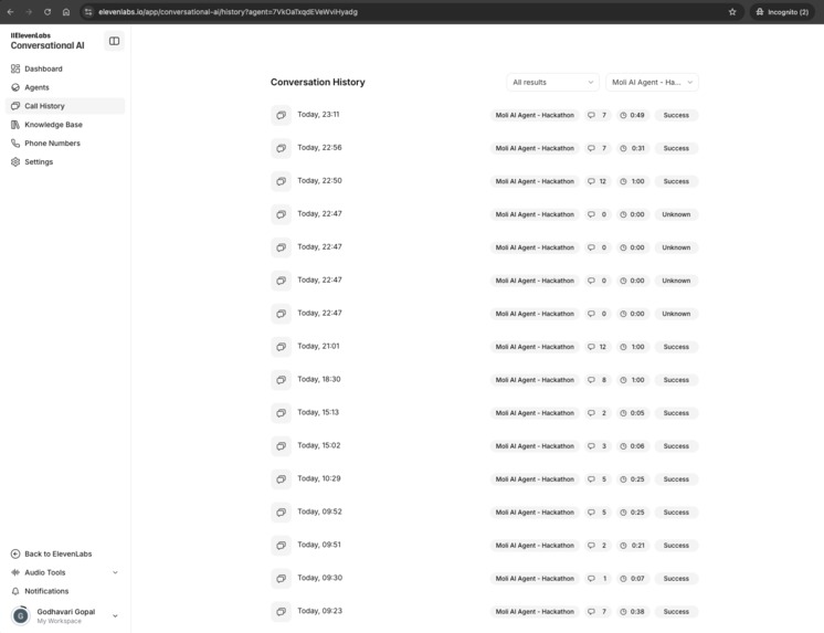 Moli - Speak.Learn.Connect  – screenshot 3