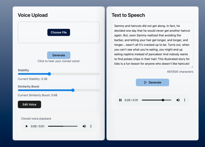 LullAI - Personalized Audiobooks for Children – screenshot 2