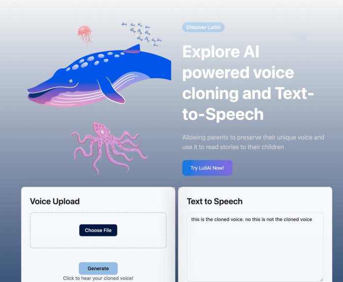 LullAI - Personalized Audiobooks for Children – screenshot 1