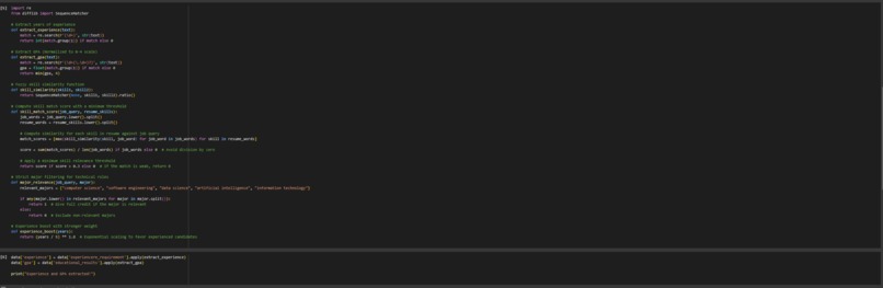 Resume Screener Project – screenshot 2
