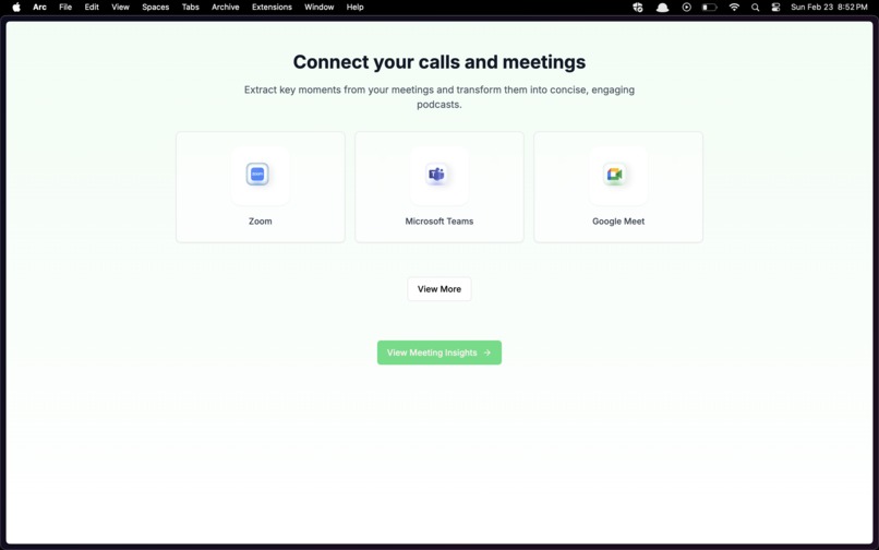 Notable – screenshot 1