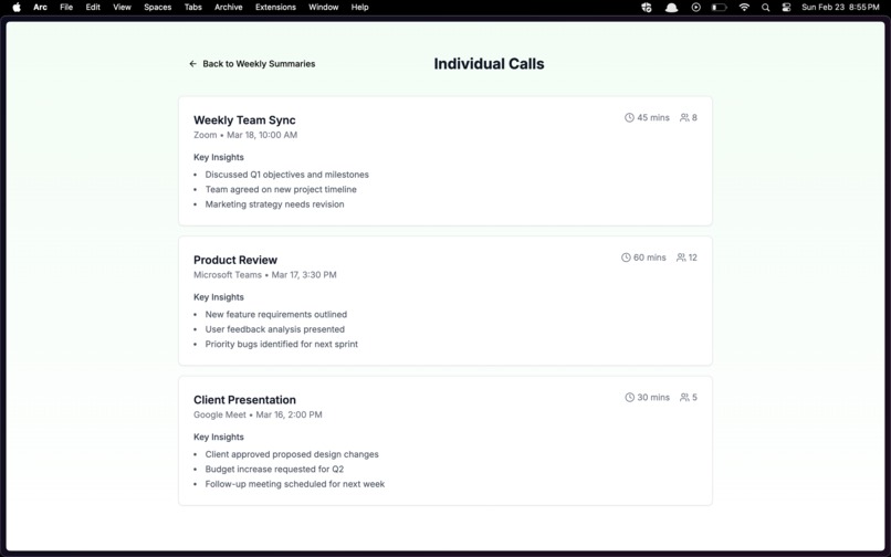 Notable – screenshot 3