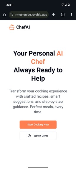 PersonAl Chef: A DoorDash-Killer Agent – screenshot 1