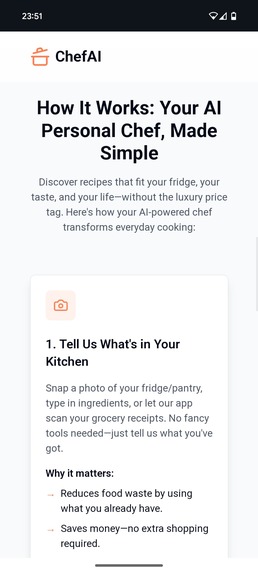 PersonAl Chef: A DoorDash-Killer Agent – screenshot 4