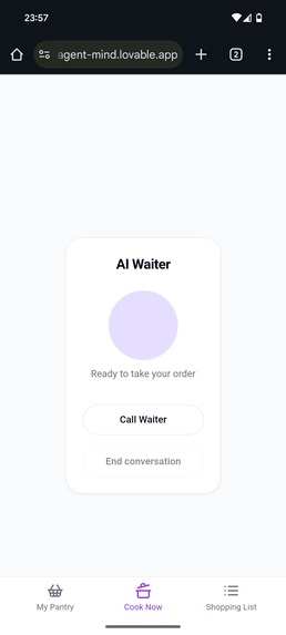PersonAl Chef: A DoorDash-Killer Agent – screenshot 2