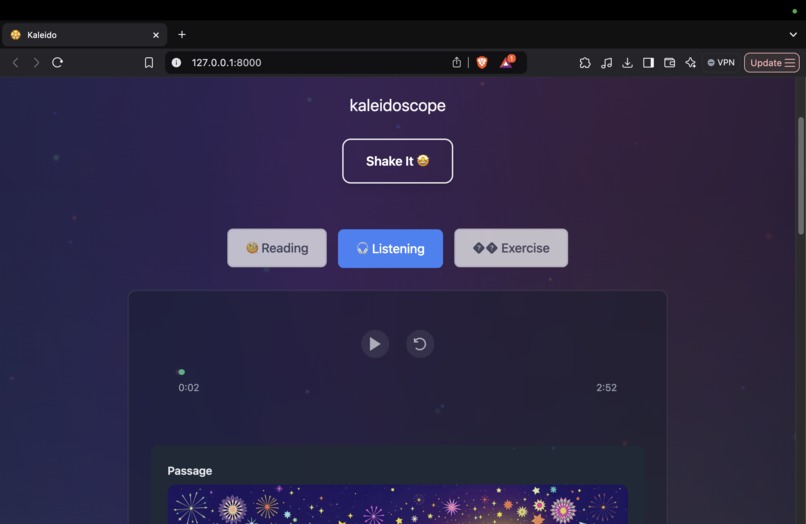 Kaleido - Microlearning for Language Learners – screenshot 3